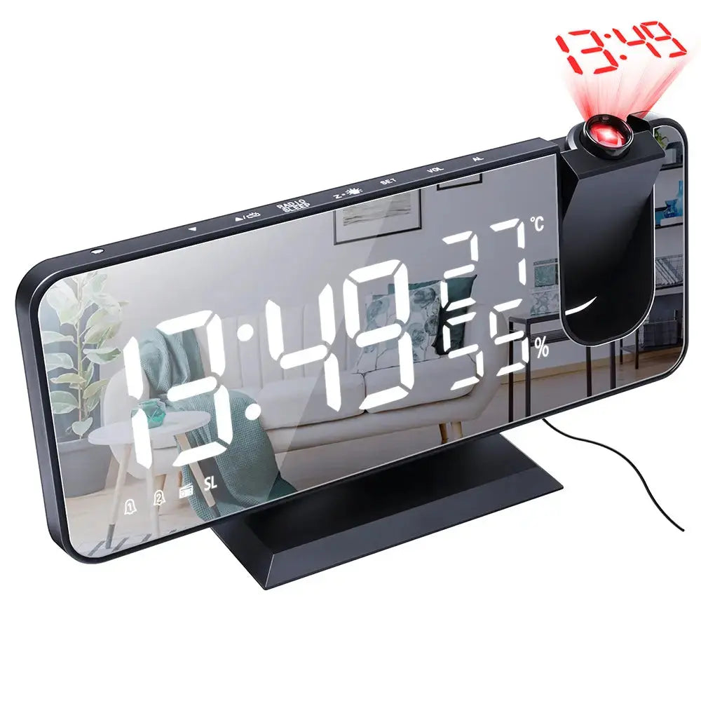Radio Projection Alarm Clock<br> Sale 50% OFF
