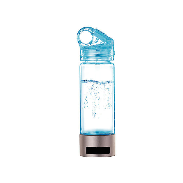 H2 Elite 400 – Intelligent Hydrogen-Rich Glass Water Bottle (High-Concentration Electrolysis, 400 ml Capacity)