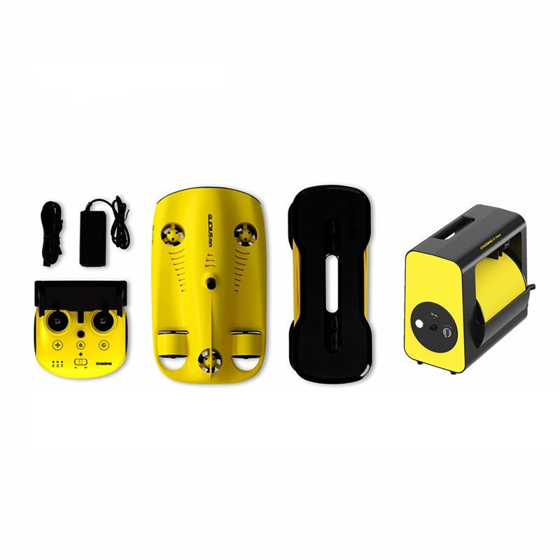 AquaDrone Pro 100 – Underwater Unmanned Submarine for Rescue & 4K Photography (100 m Depth, Remote-Controlled ROV)