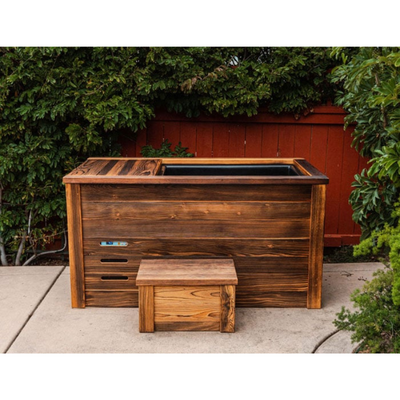 Modern Reform Kooru Cold Plunge Tub — Sustainable Redwood