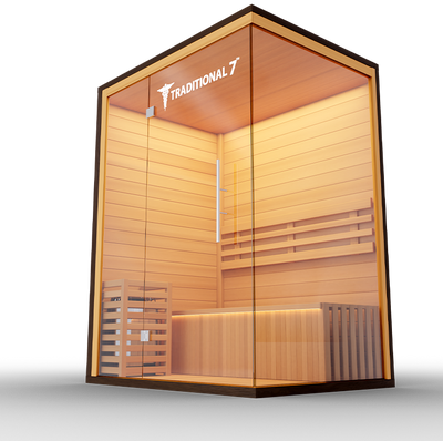 3 Person Home Steam Sauna | Traditional 7™