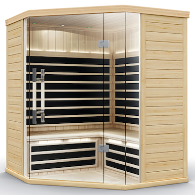 Sauna Evolution Far Infrared 21 – Red Cedar Home Spa Sauna (3–5 Person, 220 V)