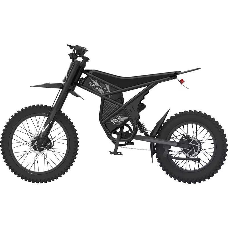 Mountain Beast GT73 Pro – Dual-Battery 3000W Fat Tire Electric Dirt Bike (Up to 180-Mile Range)