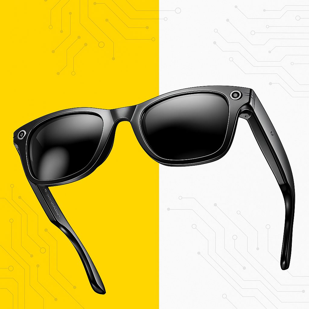 AI 3rd Gen Smart Bluetooth Glasses With Magnetic Frame