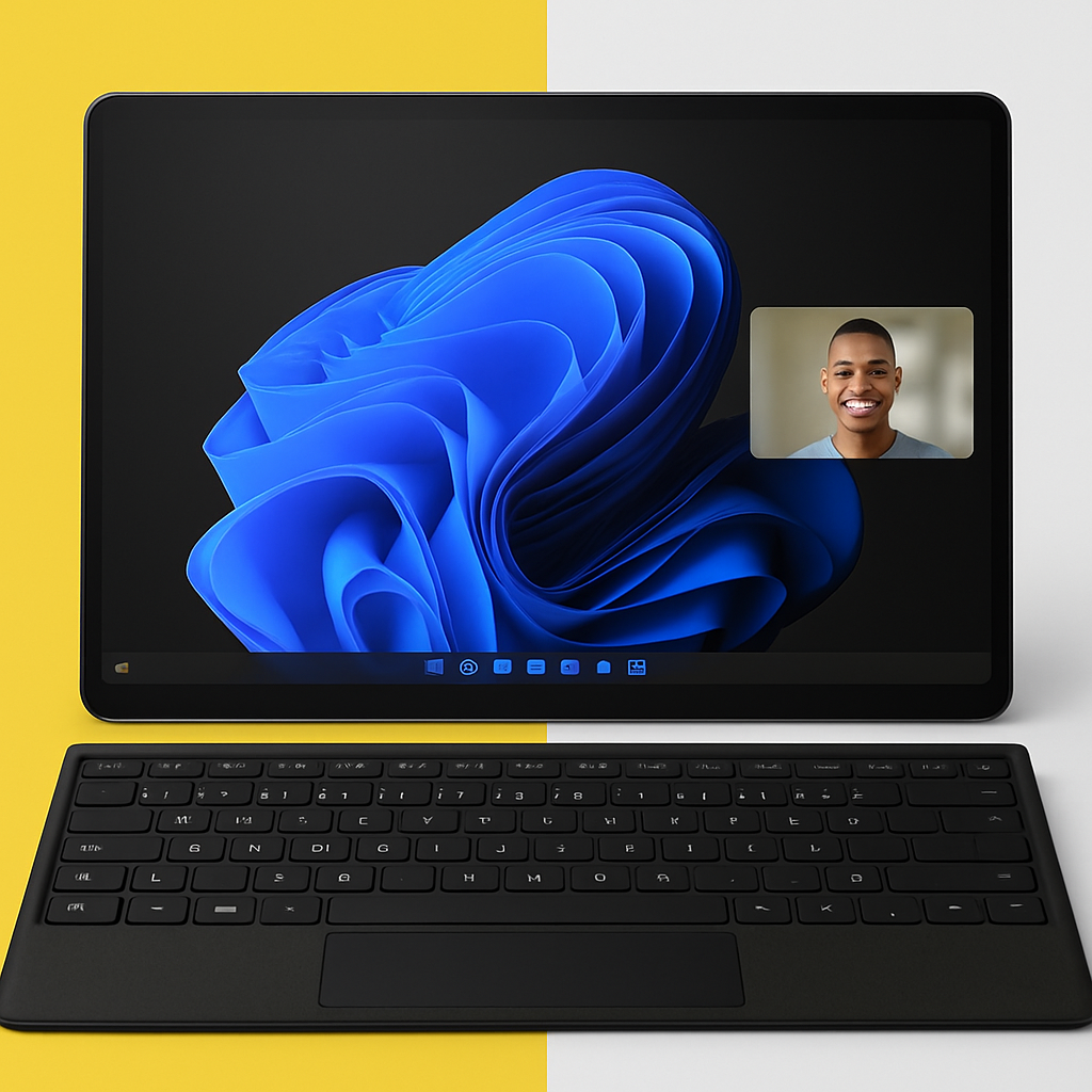 Microsoft Surface Pro 11 for Business (Copilot+ PC, 11th Edition) – 13” OLED Touchscreen – Intel Core Ultra 7 vPro – 32 GB RAM – 1 TB SSD – Windows 11 Pro – Platinum by Swag House Store