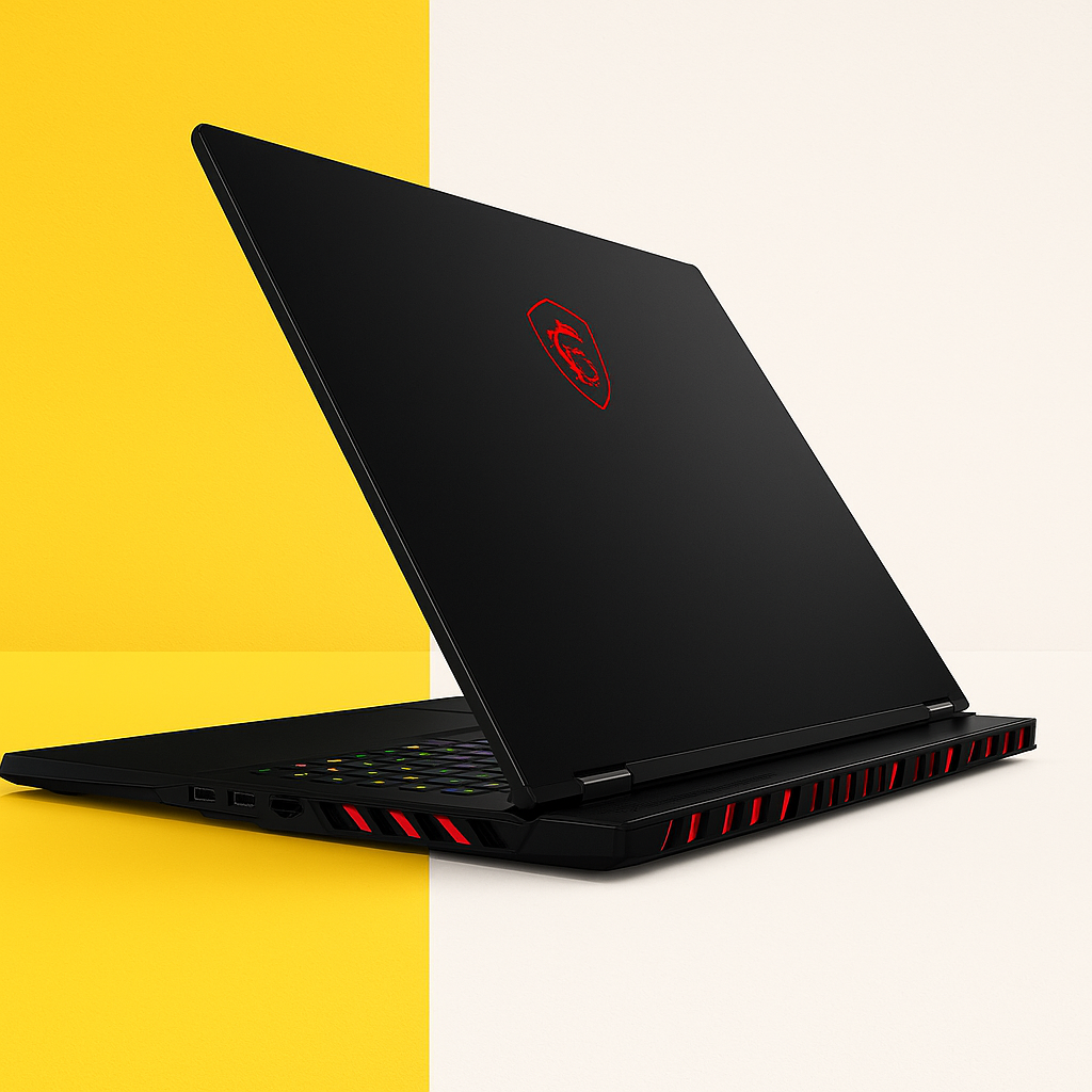 MSI Raider 18 HX AI A2XW (2025) – 18” UHD+ 120Hz Mini LED Gaming Laptop – Intel Core Ultra 9 285HX – GeForce RTX 5090 (24GB) – 64GB RAM – 2TB SSD – Windows 11 Pro – Core Black by Swag House Store