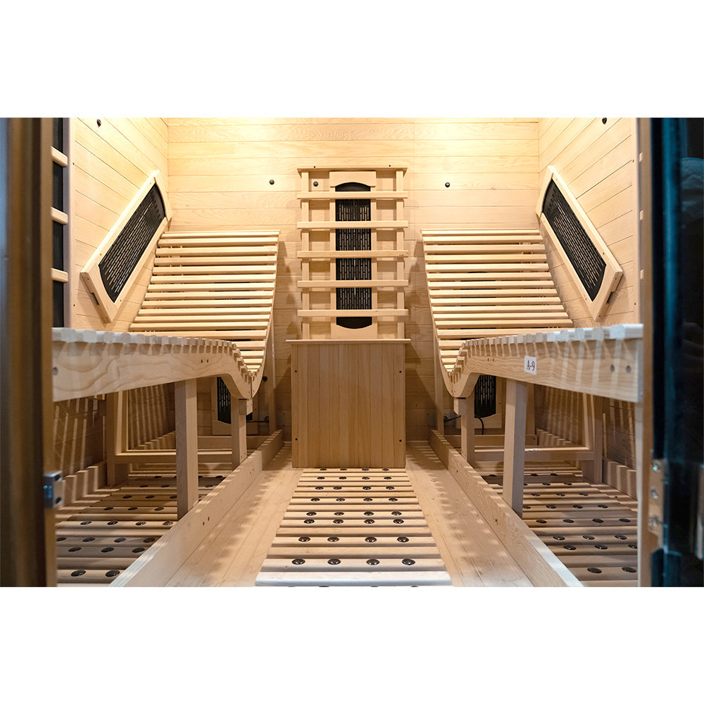 SAUNA EVOLUTION® Indoor Sauna Room with Recliner(Best Seller)Far Infrared 01