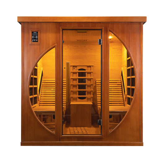 SAUNA EVOLUTION®  Indoor Sauna Room with Recliner(Best Seller)Far Infrared 01