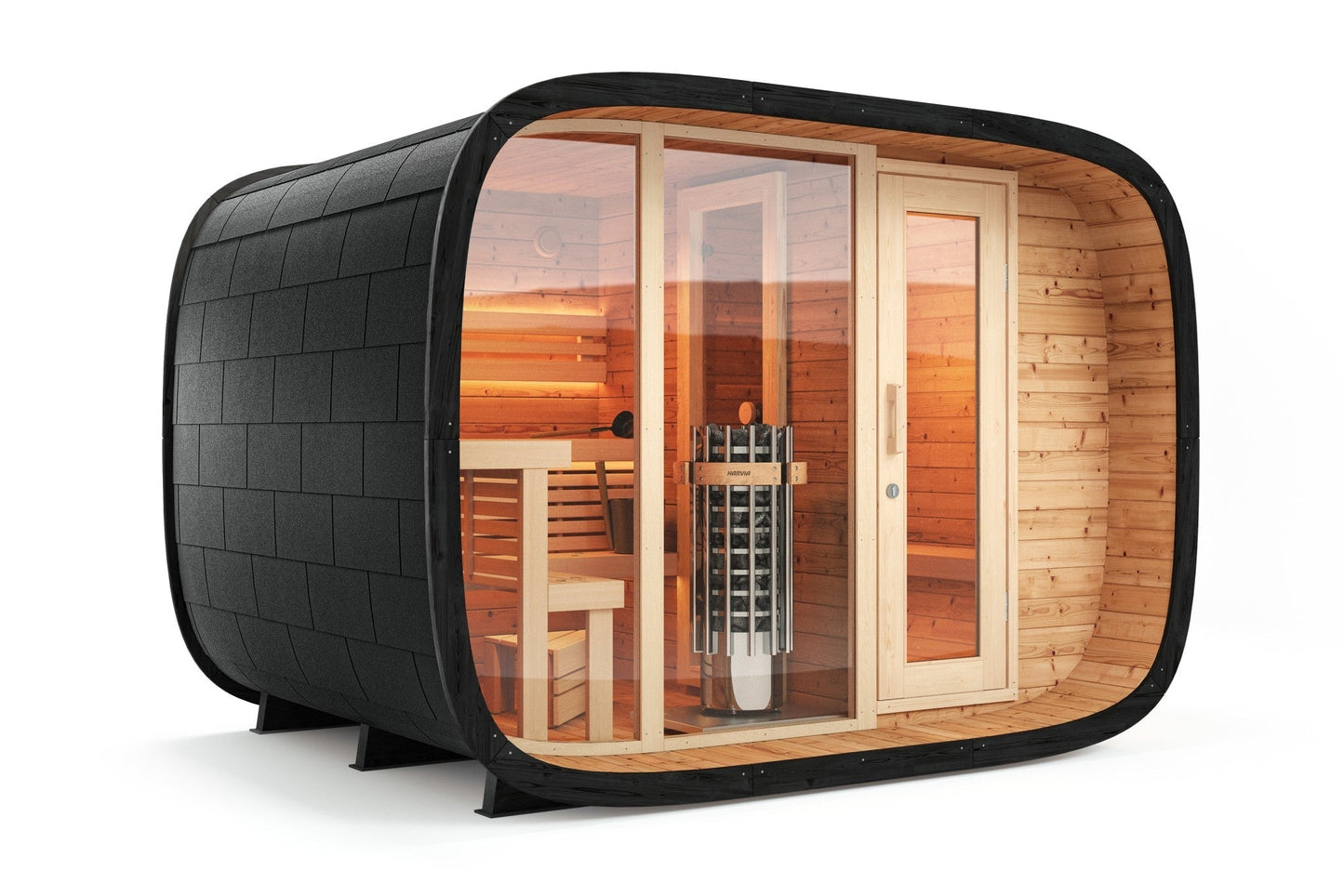 SAUNA EVOLUTION® Elegant Serenity Sauna 5