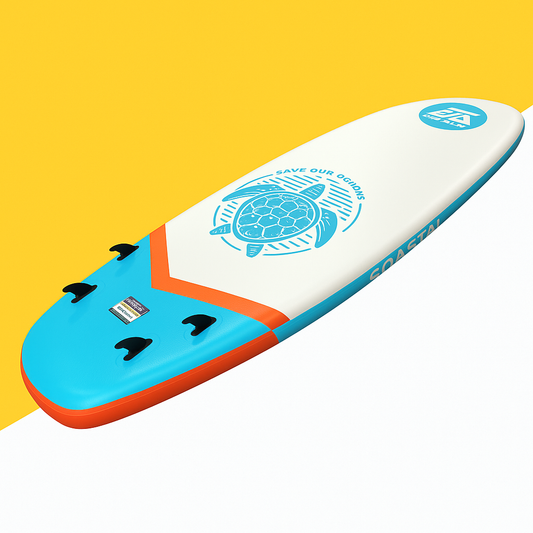 Mega Inflatable SUP Board – 10 Person Paddle Board (5-Year Warranty + Complete Kit) by Swag House Store