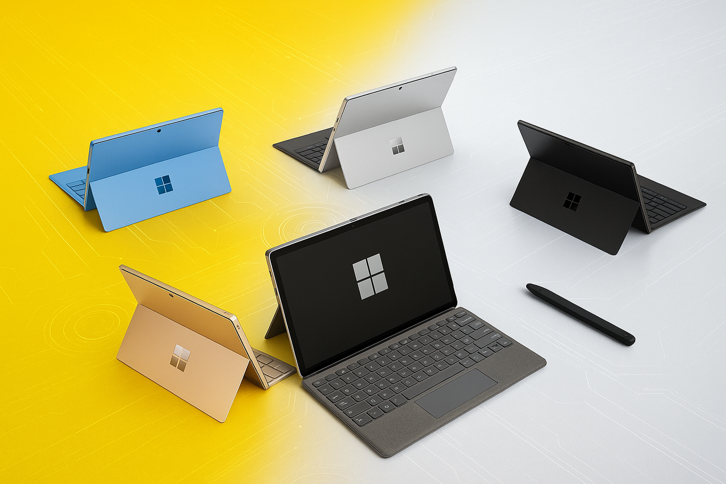 Microsoft Surface Pro 11 for Business (Copilot+ PC, 11th Edition) – 13” PixelSense Touchscreen – Intel Core Ultra 7 vPro – 16 GB RAM – 512 GB SSD – Windows 11 Pro – Platinum by Swag House Store