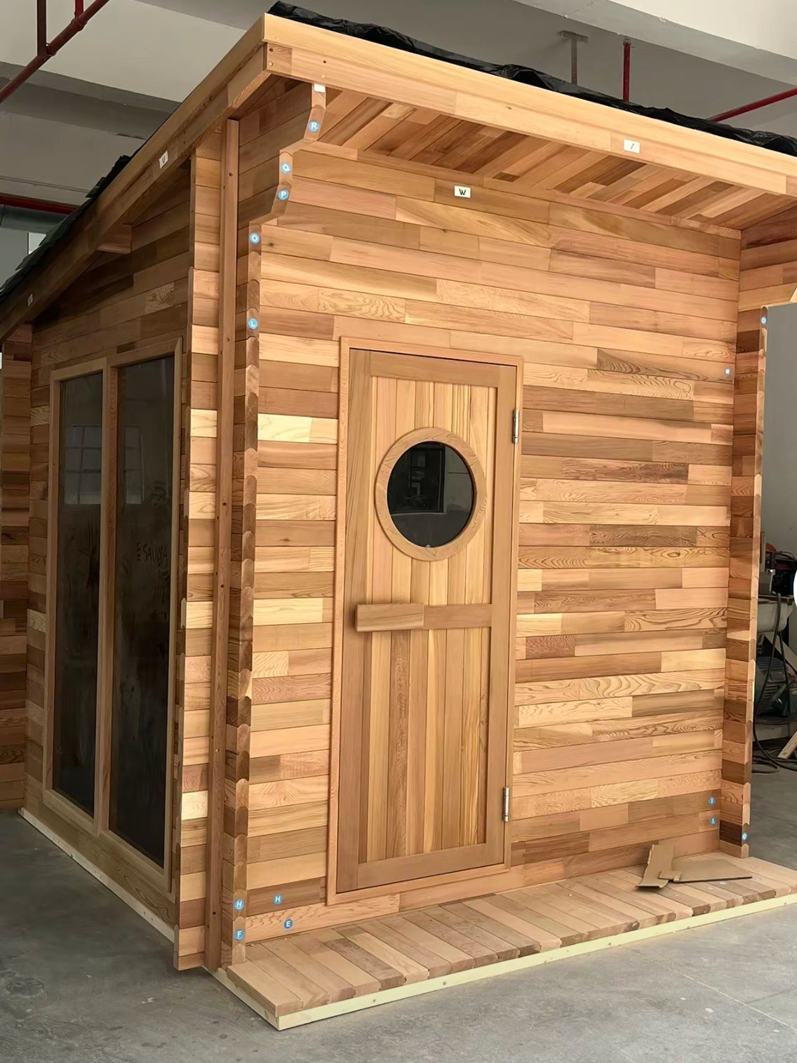 SAUNA EVOLUTION® Cabin Sauna Eco Oasis 3