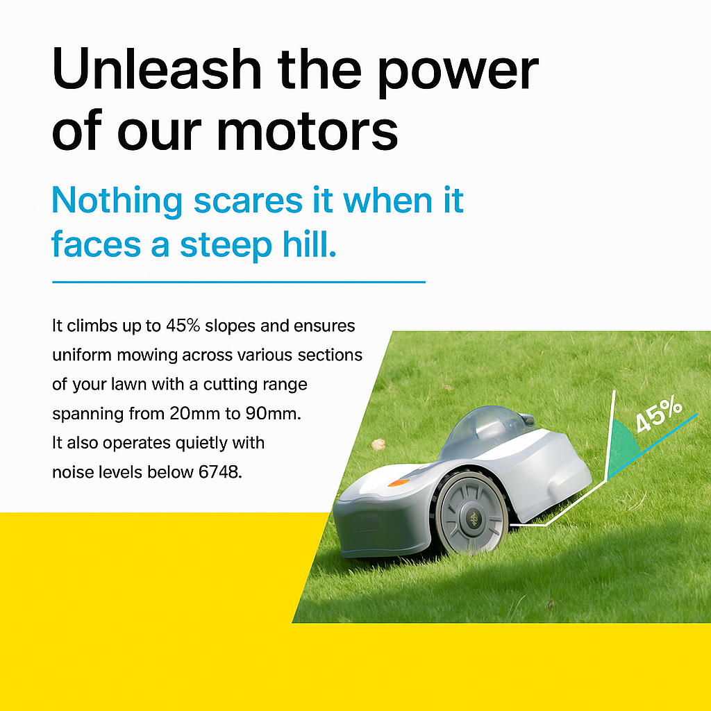 NOVABOT N2000 – AI-Powered Wire-Free Robotic Lawn Mower (RTK + Vision + ToF Navigation, TÜV Certified) by Swag House Store