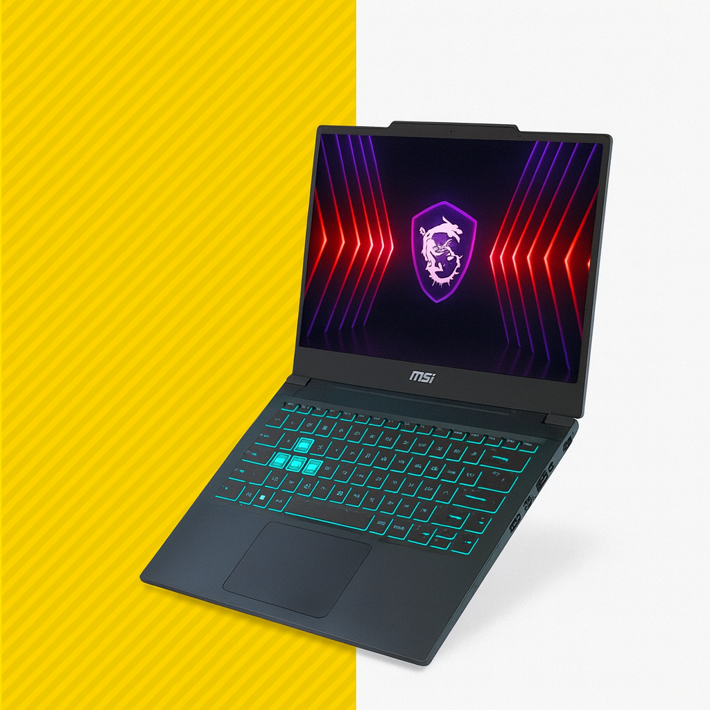 MSI Cyborg 14 A13VE-092US Gaming Laptop (Intel Core i7-13620H – 32 GB RAM – 1 TB SSD – RTX 4050 – Windows 11 Pro – 144 Hz IPS Display) by Swag House Store