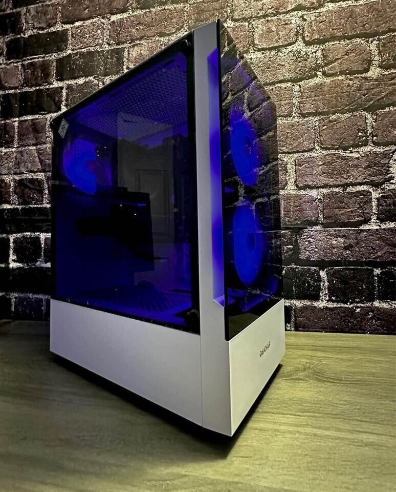 Custom White Gaming Desktop Intel Core I7 3.40 GHz Processor - Open Box Ready For Gaming And Creative Work