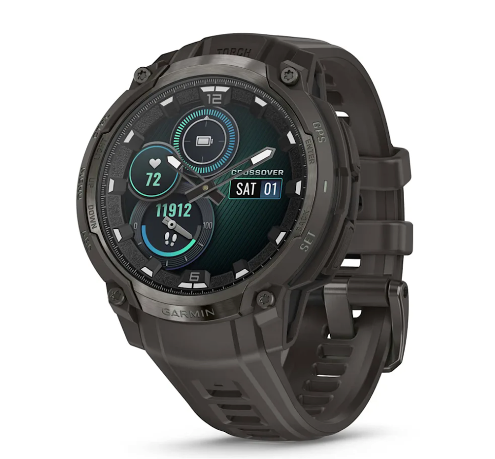 Garmin Instinct Crossover AMOLED Smartwatch