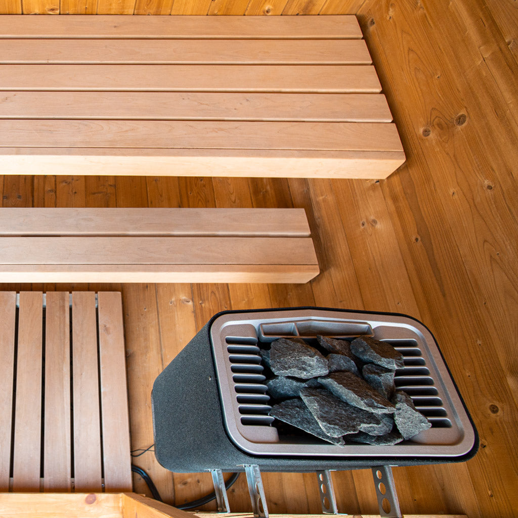 SAUNA EVOLUTION® Barrel Sauna Serenity Nature Air 3