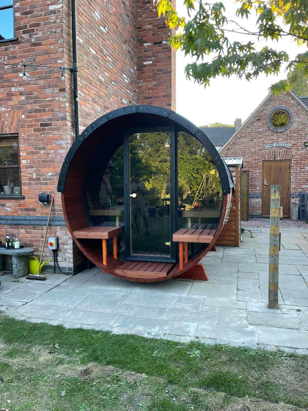 SAUNA EVOLUTION® Barrel Sauna Serenity Nature Air 7