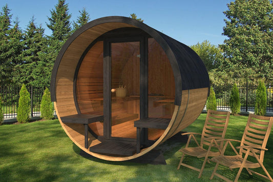 SAUNA EVOLUTION® Barrel Sauna Serenity Nature Air 7