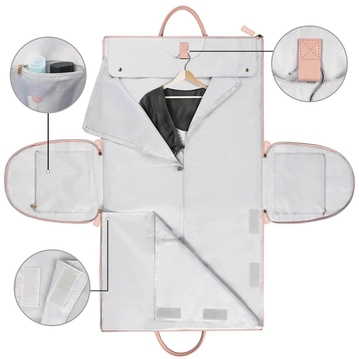Stylish Foldable Travel Bag for Women with Extra Storage Swag House