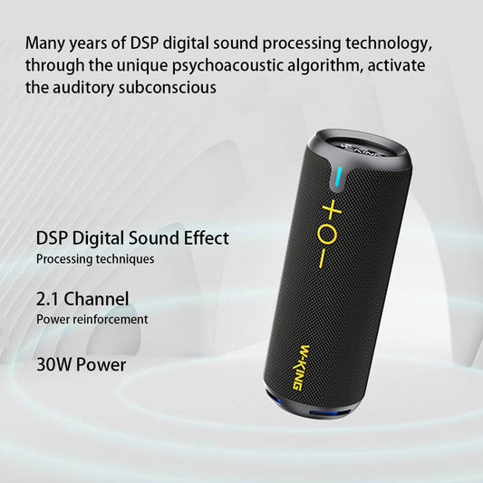 Wireless Bluetooth Speaker Dust Proof And Waterproof With Long Battery Life And Sleek Design