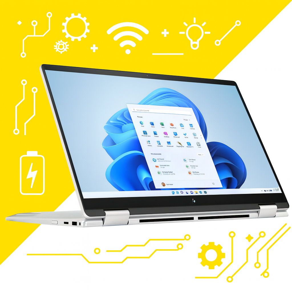 HP Envy x360 15 – 15.6” Touchscreen 2-in-1 Laptop –– 32GB RAM – 1TB SSD – Windows 11 Home – Mineral Silver Aluminum (Refurbished) by Swag House Store