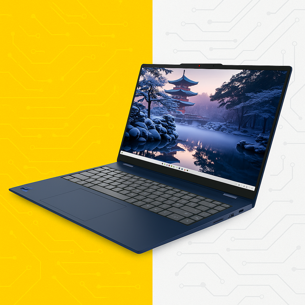 Lenovo IdeaPad 5 16IAL10 Convertible 2-in-1 Laptop (Copilot+ PC, Intel Core Ultra 7 255U – 16 GB RAM – 512 GB SSD – Windows 11 Home – Touchscreen) by Swag House Store
