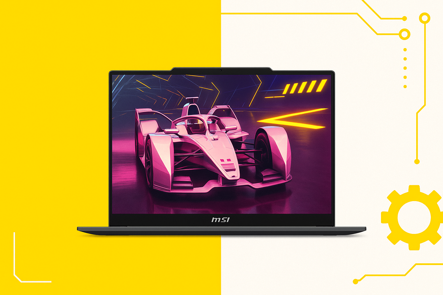 MSI Cyborg 14 A13VE-092US Gaming Laptop (Intel Core i7-13620H – 32 GB RAM – 1 TB SSD – RTX 4050 – Windows 11 Pro – 144 Hz IPS Display) by Swag House Store
