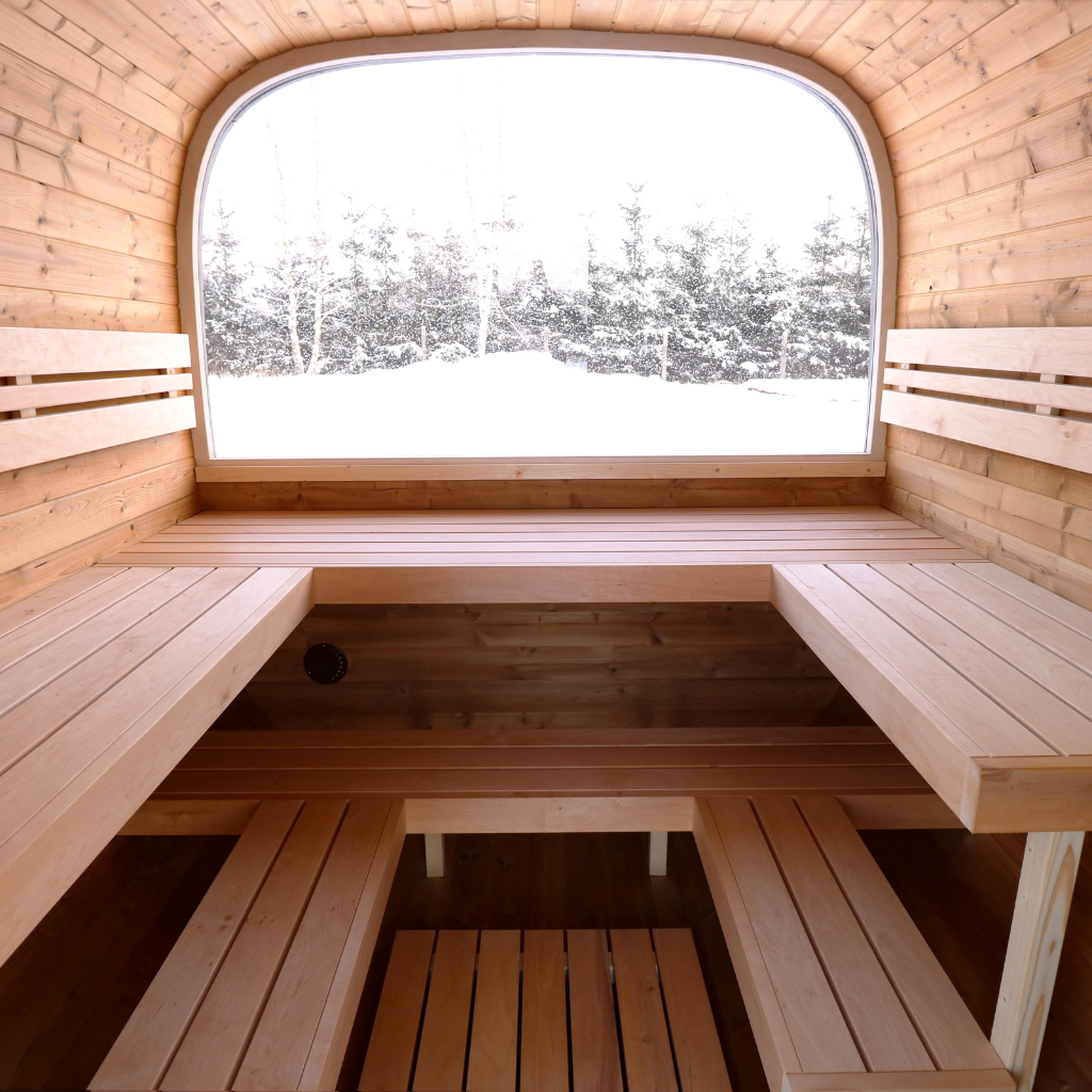 SAUNA EVOLUTION® Square Sauna Luxe Refresh 5