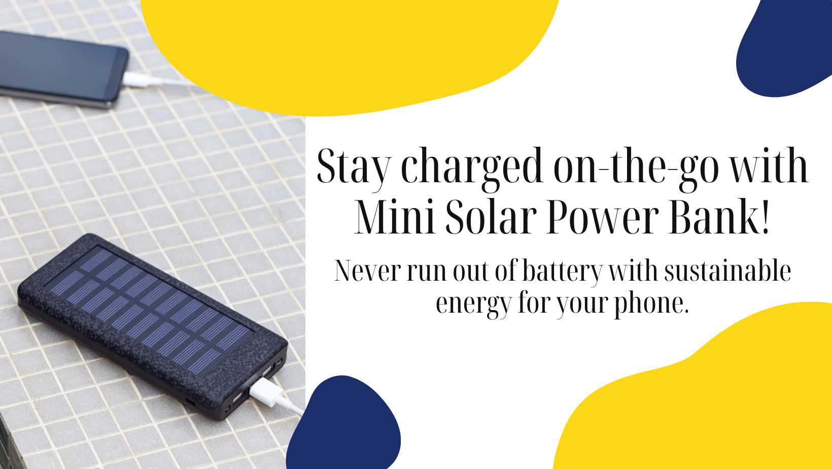 Benefits of Mini Solar Power Bank for Phones