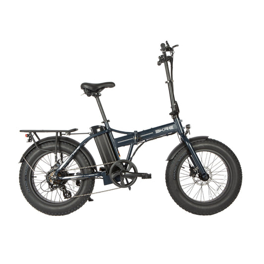 E-FAT-MN 20 Inch Fat Tire Electric Bike 48V 500W Rear Hub Motor Aluminum Frame 40-50 Mile Range 12.5Ah Battery