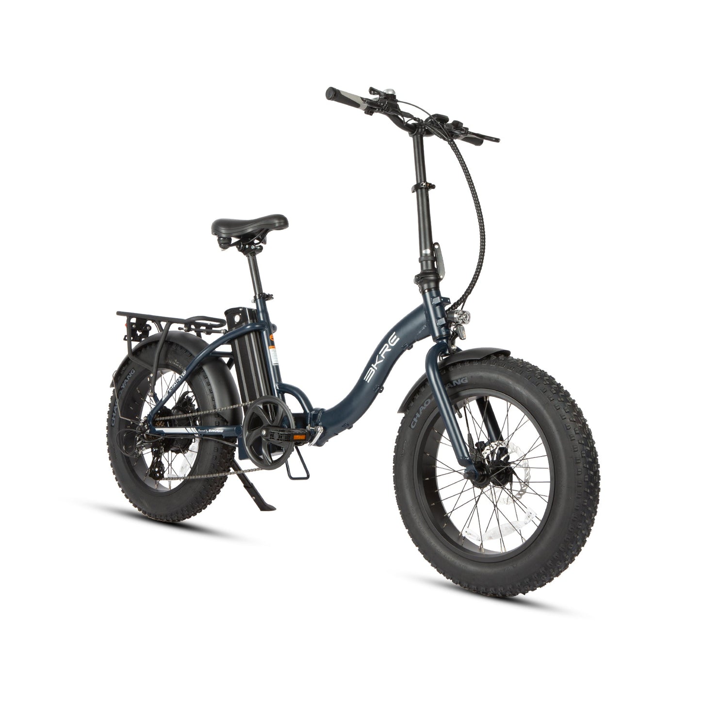 E Fat Step Fat Tire Electric Bike 20 Inch Aluminum Frame 500W Hub Motor 40 To 50 Mile Range Lithium Ion Battery