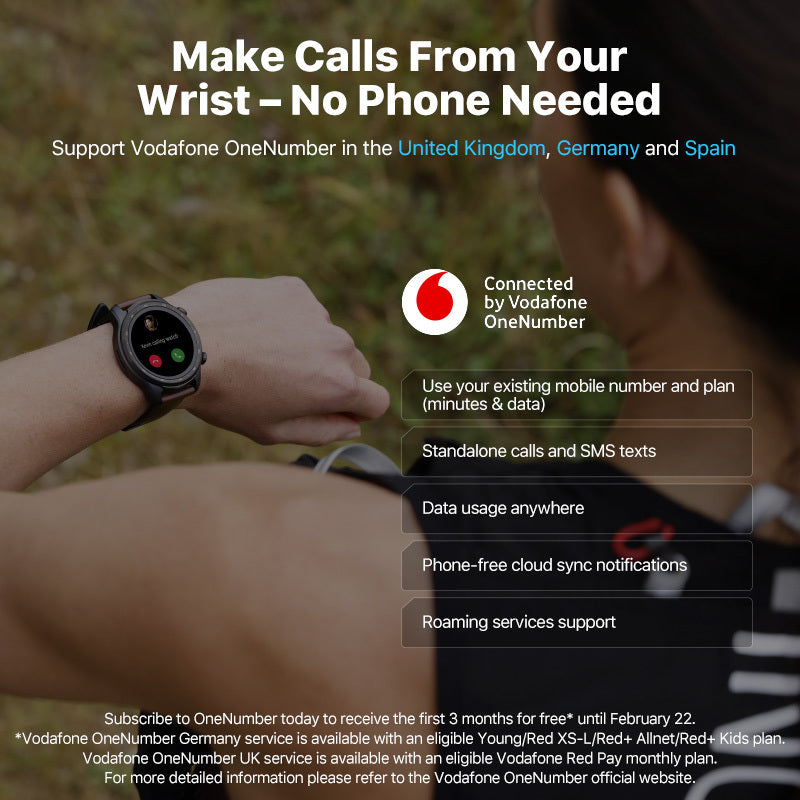 TicWatch Pro X LTE Smartwatch – Full Netcom 4G Calling, Dual Display, GPS Sports Tracking, and Waterproof Design