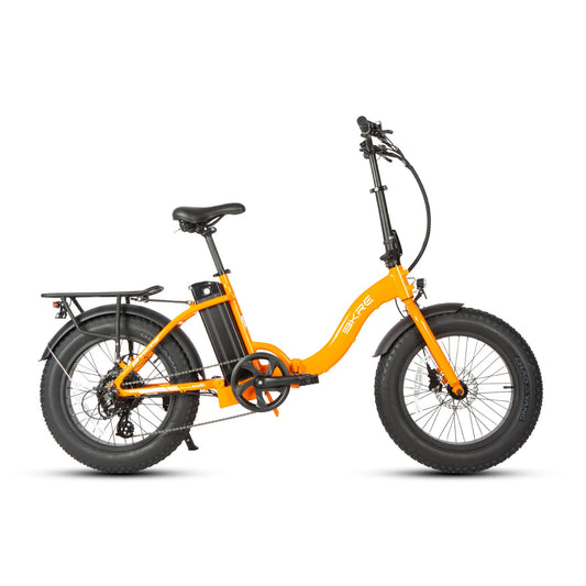 E Fat Step Fat Tire Electric Bike 20 Inch Aluminum Frame 500W Hub Motor 40 To 50 Mile Range Lithium Ion Battery