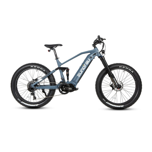 Specter S 3.0 Fat Tire Electric Bike 26 Inch 1000W Mid Motor Dual Battery 48V 17.5Ah Suspension