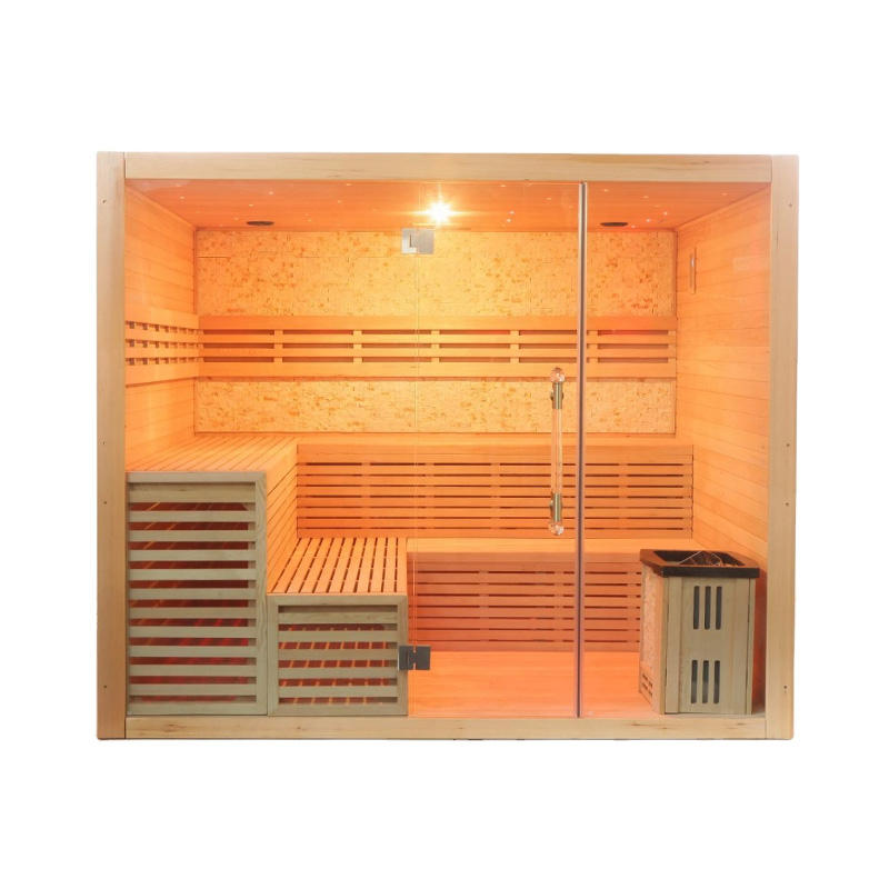SAUNA EVOLUTION®  Indoor Therapy Wood Steam Sauna Room