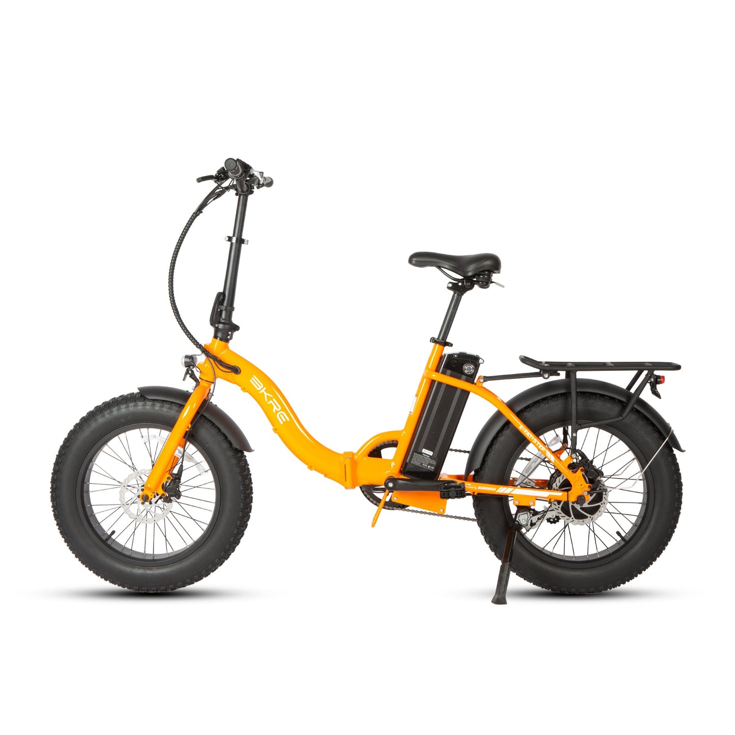 E Fat Step Fat Tire Electric Bike 20 Inch Aluminum Frame 500W Hub Motor 40 To 50 Mile Range Lithium Ion Battery