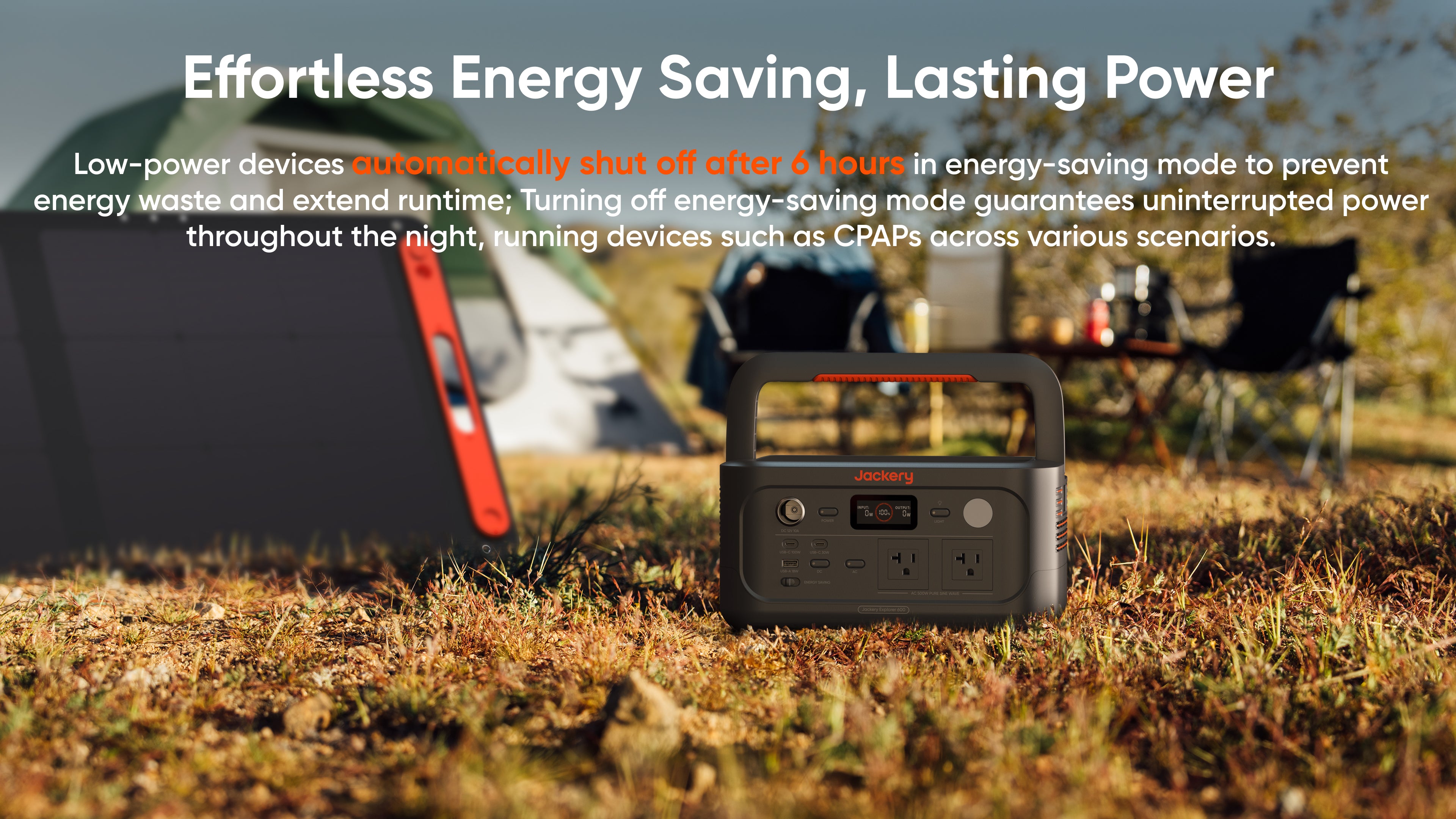 Jackery Explorer 600 v2 Portable Power Station – 640Wh | 500W (1000W Surge) | LiFePO₄