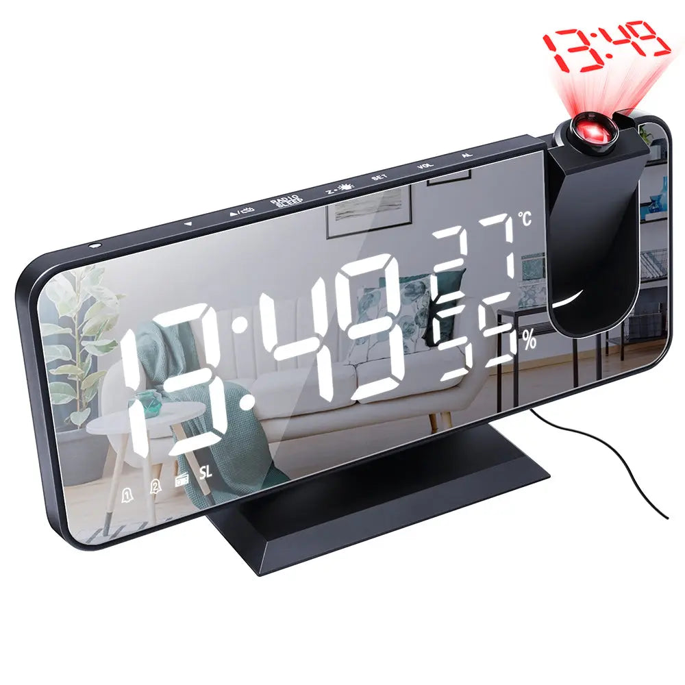 Radio Projection Alarm Clock<br> Sale 50% OFF
