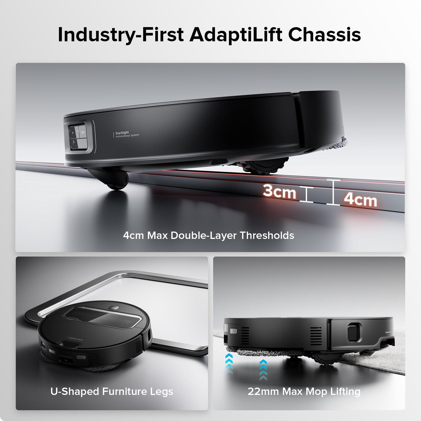 Roborock Saros Z70 Robot Vacuum with OmniGrip™ Mechanical Arm