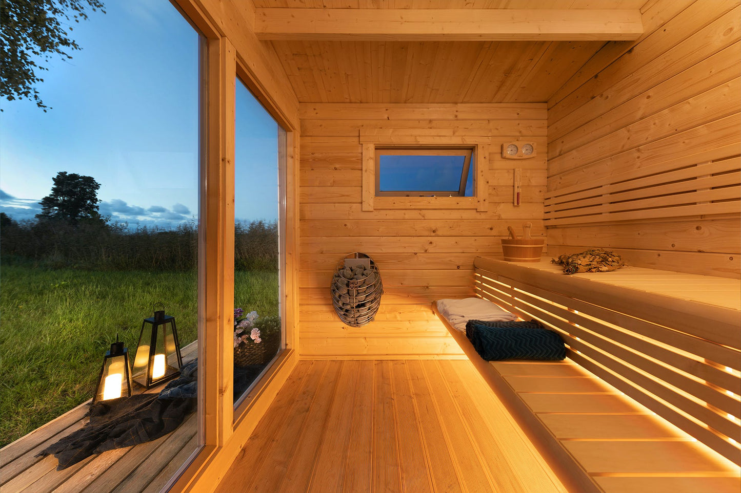 SAUNA EVOLUTION® Cabin Sauna Eco Oasis 3