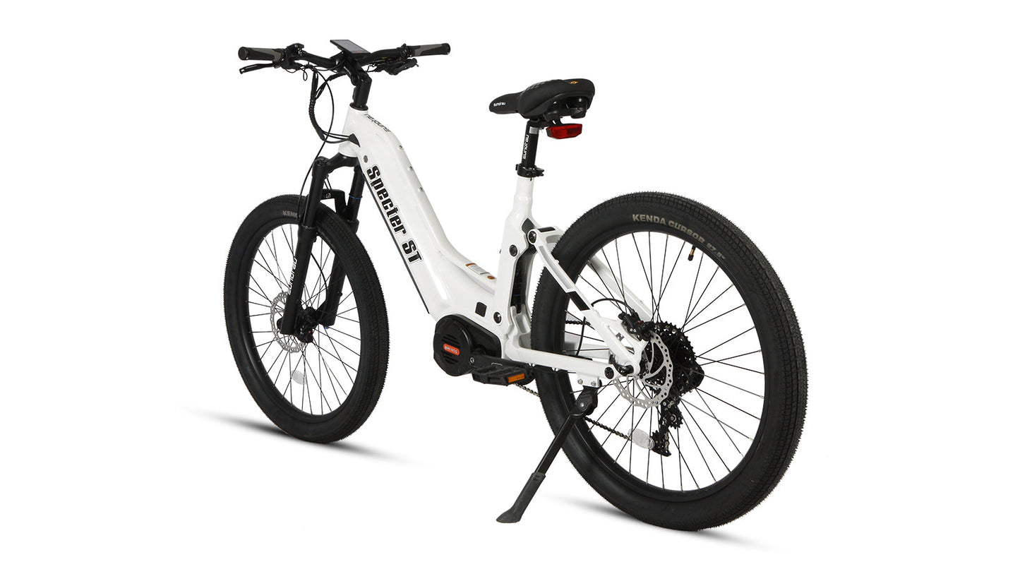 Specter ST 2.0 Step Through E Bike 1000W 48V Mid Motor With 27.5x3.0 MTB Tire 18.5 Inch Aluminum Frame