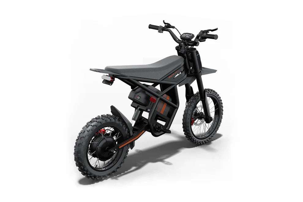 Mountain Beast GT54 Pro Electric Mini Dirt Bike 3000W Peak Power 49 MPH Top Speed 62 Mile Range All Terrain