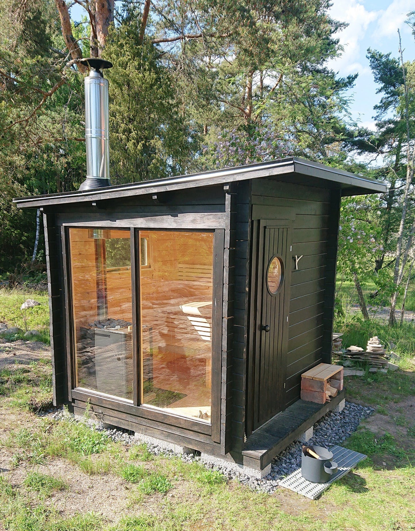 SAUNA EVOLUTION® Cabin Sauna Eco Oasis 3