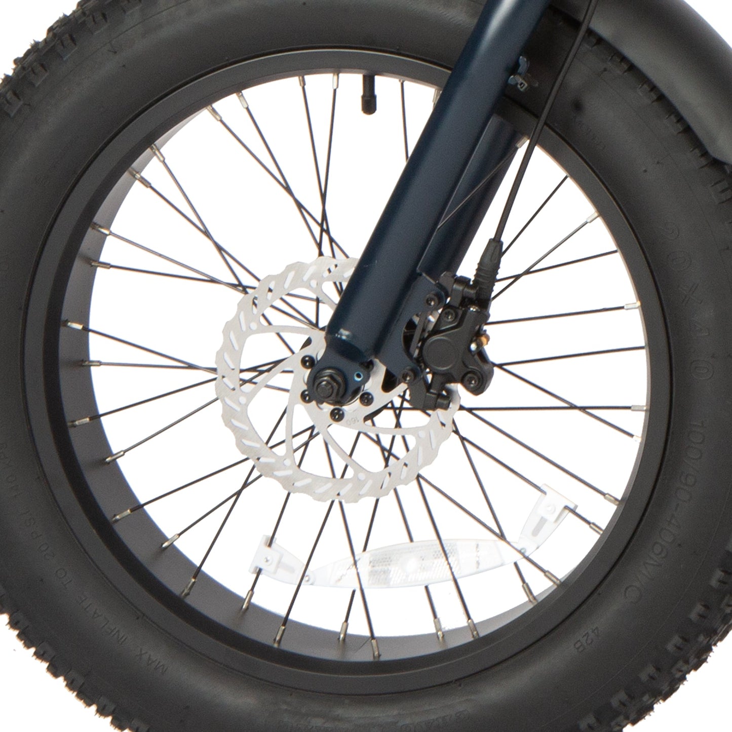 E Fat Step Fat Tire Electric Bike 20 Inch Aluminum Frame 500W Hub Motor 40 To 50 Mile Range Lithium Ion Battery