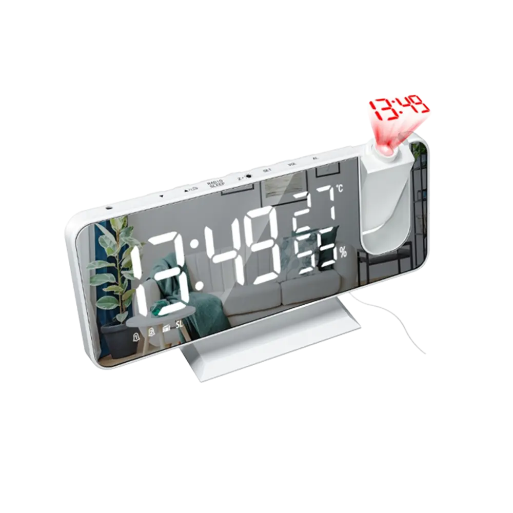 Radio Projection Alarm Clock<br> Sale 50% OFF