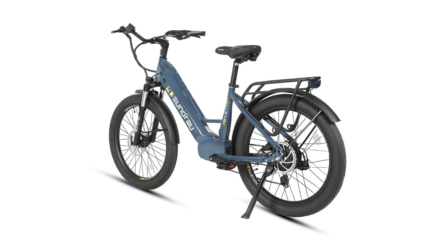 META24 1.0 City Electric Bike With 48V 500W Hub Motor 100 Mile Range Optional Second Battery