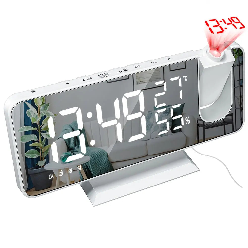 Radio Projection Alarm Clock<br> Sale 50% OFF