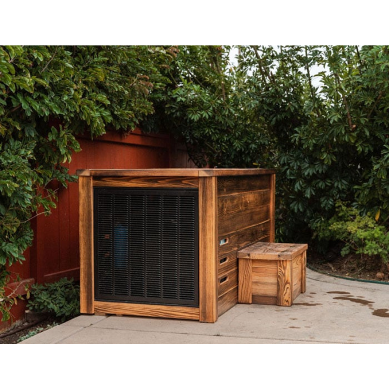 Modern Reform Kooru Cold Plunge Tub — Sustainable Redwood