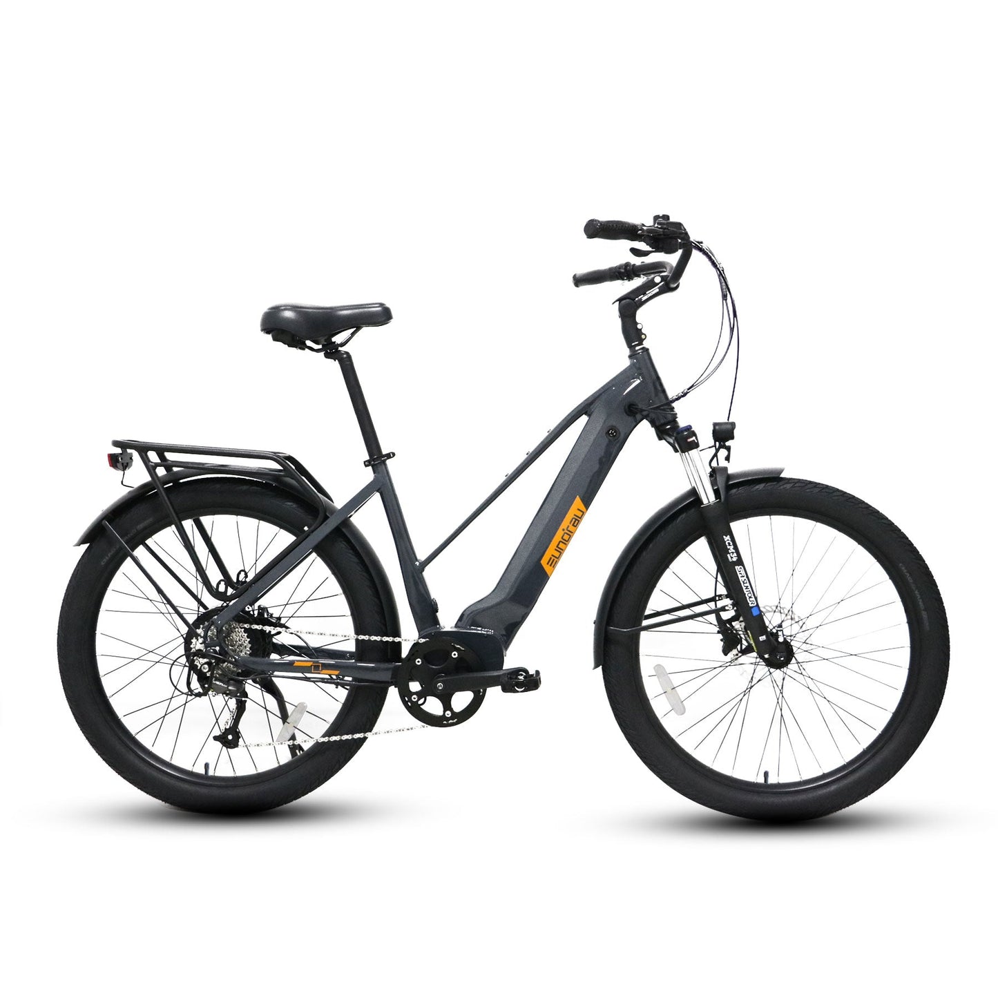 META275 One Point Zero Twenty Seven Point Five Inch City Electric Bike With 500W Hub Motor 20 MPH 35 To 65 Mile Range